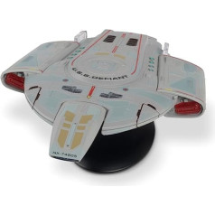 Star Trek — oficiālā kosmosa kuģu kolekcija — USS Defiant NX-74205 kosmosa kuģis 22 cm