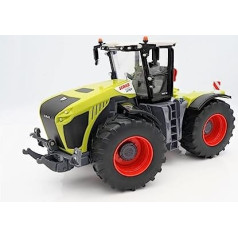 Claas Xerion 5000 Tractor, Britain's First Claas Tractor, Made of High Quality Diecast Metal and Plastic, Interactive Farm Toy for Toddlers from 3 Years and Fans True to the Original Models