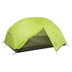 Naturehike Mongar Ultralight 2 personu telts, 20D silikona dubultā telts telts