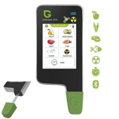 Greentest Eco 6 Geiger Counter + Nitrate Tester Meat Fish TDS Water Tester Dosimeter Radiation Meter Nitrate Tester Meter Geiger Counter Nitrate Meter