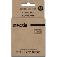 Actis kb-1100bk tinte (brother lc1100bk / 980bk nomaiņa; standarta; 28 ml; melna)