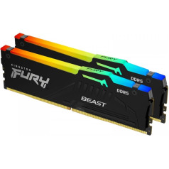 Atmiņa ddr5 fury beast rgb 16gb (2*8gb)/6000 cl40