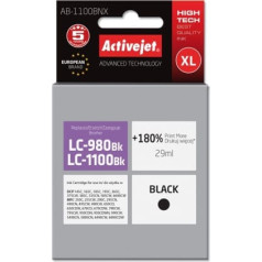 Activejet ab-1100bnx ink (replacement brother lc1100bk/980bk; supreme; 29 ml; black)