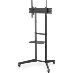 Digitus Mobile single stand with a shelf 1xlcd max. 70