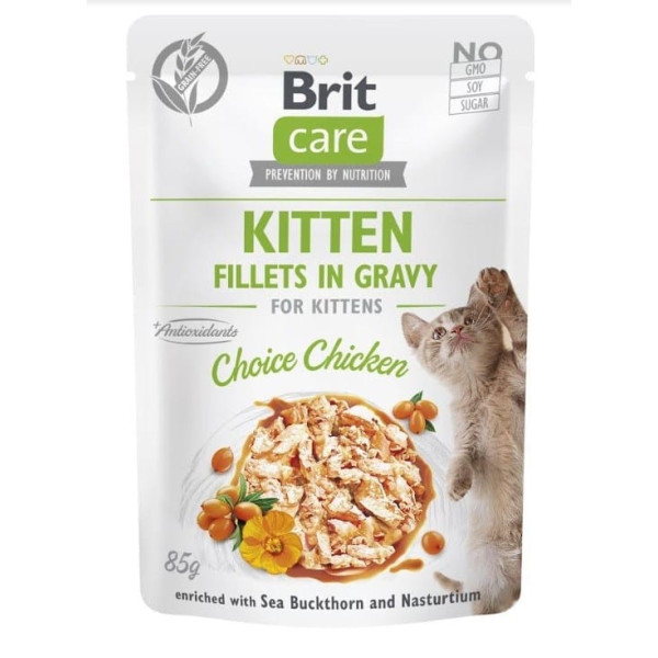 Brit care cat kaķēnu izvēles maciņš 85g