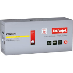 Activejet ath-216yn toneris (hp 216a w2412a nomaiņa; supreme; 850 lapas; dzeltens) ar mikroshēmu