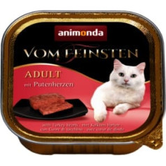 Animonda vom feinsten classic cat flavor: turkey hearts 100g