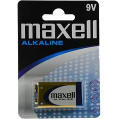 Maxell Alkaline Battery 9v 6lr61 1pc
