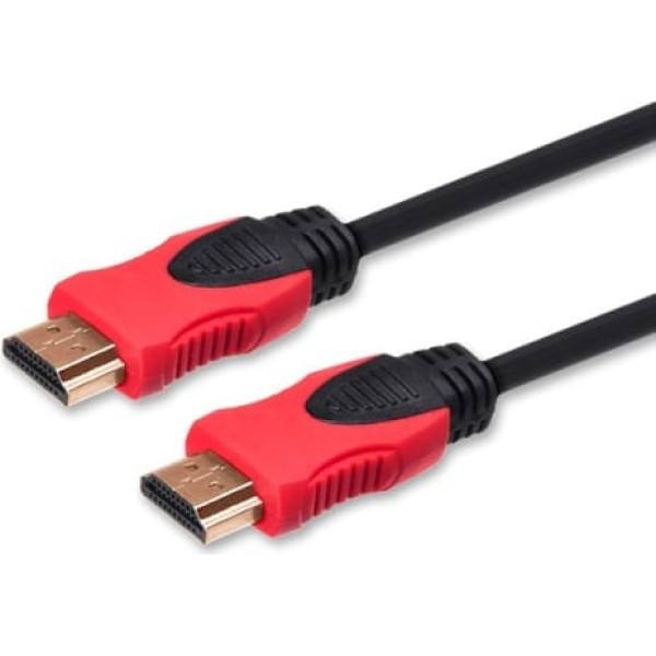 HDMI kabelis (m) v2.0, 10m, varš, melns, zeltīts, Ethernet / 3d, cl-141