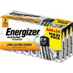 Energizer sārma baterijas jauda aaa LR03 24 gab jauns maxi pack