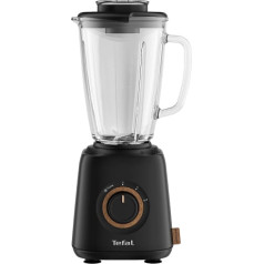 Tefal BL46EN Eco Respect blenderis | 800W motors | Eko dizains | Tilpums 1,75 litri | Karstās un aukstās receptes | 2 ātruma pagriežamā poga un impulsa funkcija | Melns