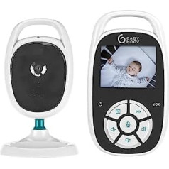 Babymoov YOO-See video mazuļu monitors, 2,4 collu displejs, nakts redzamība, tālummaiņas funkcija, domofona funkcija, VOX funkcija