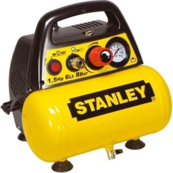 230v bezeļļas kompresors, 1,5zs, 6l stanley