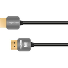 HDMI kabelis — HDMI spraudnis-spraudnis (AA) 3,0 m Kruger&Matz 4K
