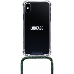 Lookabe Necklace iPhone X/Xs gold green loo013