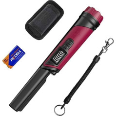 DR.ÖTEK Pinpointer Metal Detector Small IP68 Fully Waterproof Handheld Pin Pointer with Holster, LCD Screen, Innovative Interference Reduction Function, Higher Sensitivity, 3 Alarm Modes