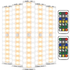 Kustības sensora apgaismojums iekštelpu BLS akumulatoru apgaismojums ar tālvadības pulti, USB uzlādējams apgaismojums 3 krāsās zem skapja virtuves apgaismojums, 5 komplekti