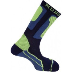 Mund Socks, Nordic Blading/Roller XL-Black/Lime