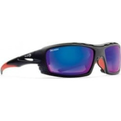 Demon Brilles DMN OUTDOOR, Polarized, 3 cat.  Matt Black/Red