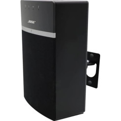 SoundTouch 10 sienas stiprinājums melns Sound Touch 10 sienas montāžas komplekts Bose komplektā ar montāžas aparatūru, ko Lielbritānijā izstrādājis Soundbass