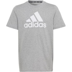T-krekls adidas Big Logo Tee HR6379 / pelēks / 140 cm