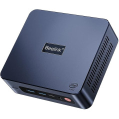 Beelink U59 Pro mini dators, mini galddators, 8 GB DDR4 500 GB SSD, atbalsta 4K Dual HDMI/Type-C, Dual WiFi, BT4.0 mazs dators