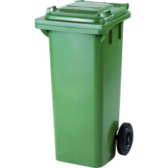 Контейнер для мусора EUROPLAST 80л зеленый