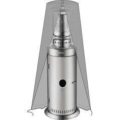 Vāks starojuma siltuma lampai, siltuma radiatoram, diam. 58cm, augstums 146cm