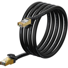 Ātrums Septiņi ātrs tīkla kabelis RJ45 Cat 7 10Gbps 2m melns