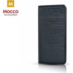 Mocco Jeans Book Case Grāmatveida Maks Telefonam Samsung J400 Galaxy J4 (2018)  Melns