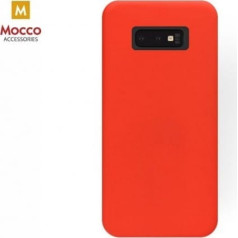 Mocco Soft Magnet Matēts Silikona Apvalks Ar Iebuvētu Magnētu Turētajam Priekš Samsung A705 Galaxy A70 Sarkans