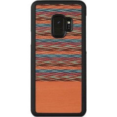 MAN&WOOD SmartPhone case Galaxy S9 browny check black