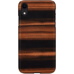 MAN&WOOD SmartPhone case iPhone XR ebony black