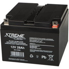 12v 28ah xtreme gelio baterija