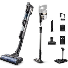 Philips AquaTrio Cordless 9000 Series 3-in-1 Wet Dry Vacuum Cleaner - Cordless Battery Vacuum Cleaner - XW9383/01, Black