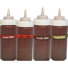 BBQ Kits: Squeeze Bottle Labels