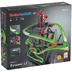 Fischer Technik 536621 Dynamic L2 — celtniecības rotaļlieta, pilns komplekts