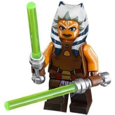 LEGO Star Wars mini figūriņa Ahsoka Tano (SW452) + 2 gaismas zobeni