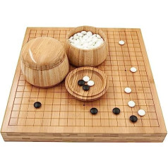 Hebsacker Verlag - Go set bamboo deluxe (with Yunzi stones)