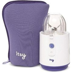 Itsy Blitz Portable Baby Food Preparer with Bowl and Spoon, White