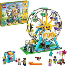 Lego 31119 Creator Ferris Wheel Construction Toy, Leisure Park, Toy for Boys and Girls from 9 Years.