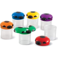 Mācību resursi Primary Science Jumbo Bug Jars (sešu komplekts)