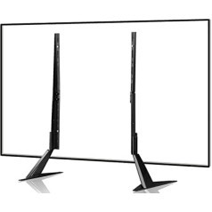 Suptek ML1760 sp Universāls televizora statīvs 22-65 collu televizoram, LCD LED plakans un izliekts TV statīvs, televizora kājas Pēdu statīva augstums Regulējams VESA 75 x 75 mm līdz 800 x 400 mm līdz 50 kg