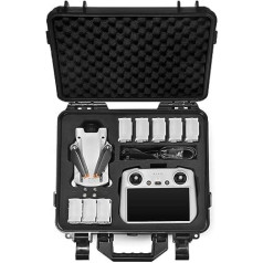 Lekufee somiņa pārnēsāšanai DJI Mini 3 Pro dronam ar DJI RC kontrolieri vai DJI RC N1 tālvadības pulti un piederumiem (tikai somā)