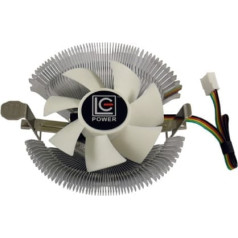 Lc-power Lc-cc-85 vairāku ligzdu CPU ventilators 70w 22rpm alumīnijapwm, hidrauliskais gultnis