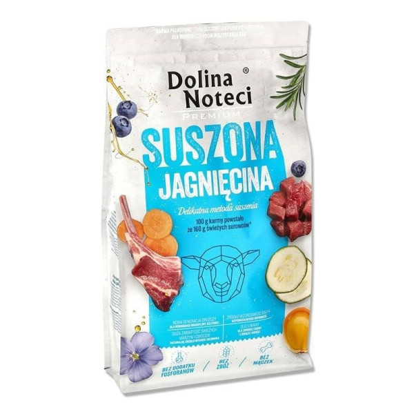 Dolina noteci premium jēra gaļa 9 kg suņiem