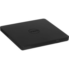 Dell slim dw316 — dvd?rw diskdzinis (?r dl) / dvd-ram — usb 2.0 — ārējais