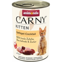 Animonda cat carny kitten garša: mājputnu kokteilis 400g