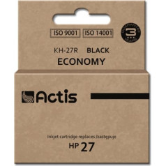 Actis kh-27r tinte (aizstājējs hp 27 c8727a; standarta; 20 ml; melna)