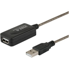 USB porta paplašinājums aktīvs, 5m, CL-76